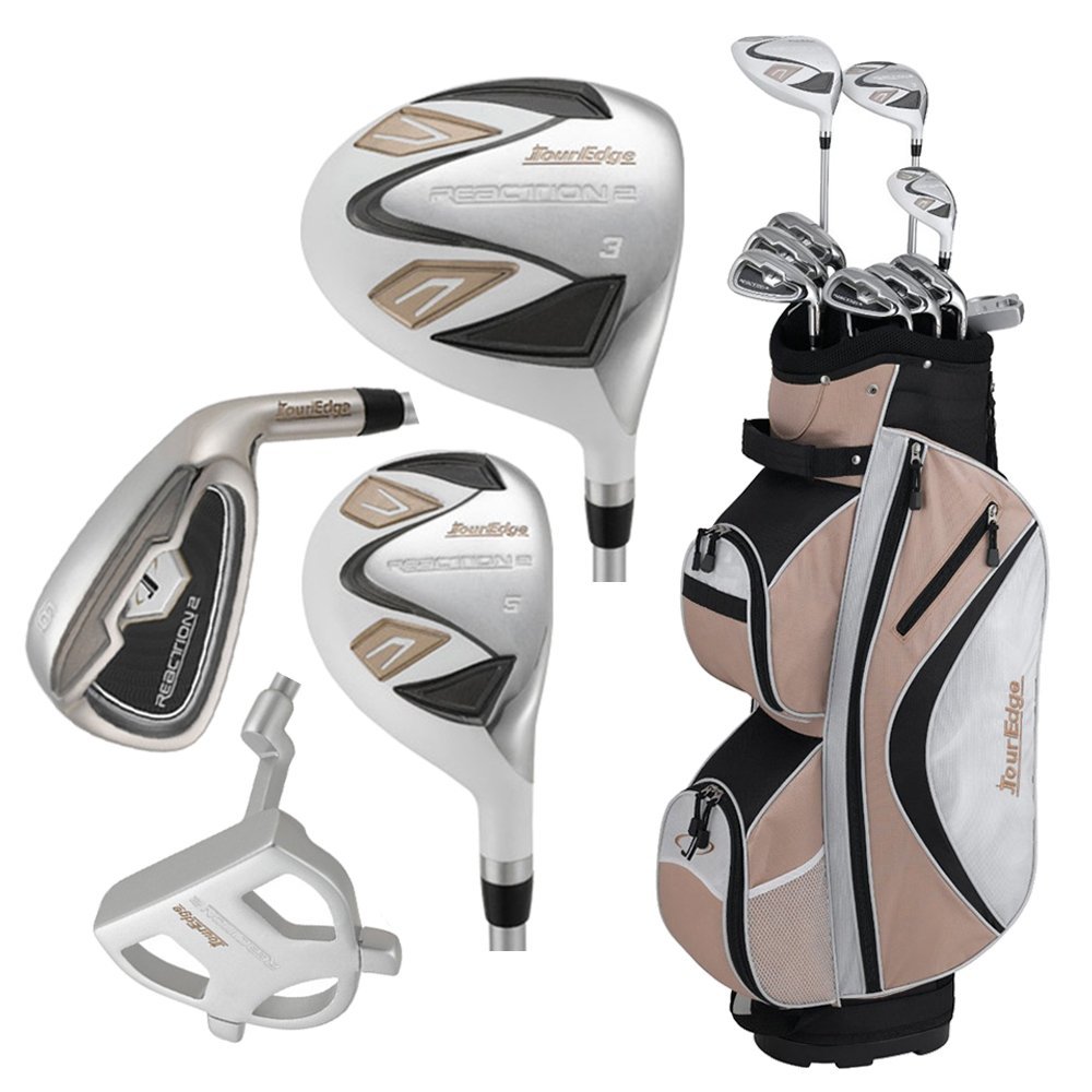 Womens Tour Edge Reaction 2 Complete Golf Club Sets