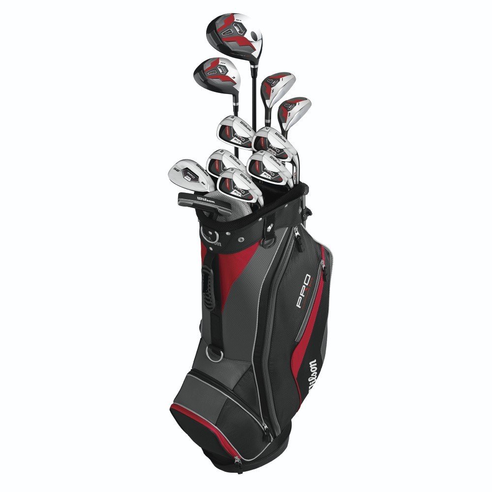 Mens Wilson Pro Fit Complete Package Golf Sets