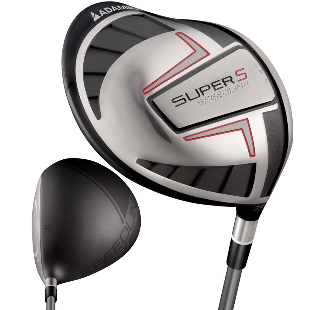 Mens Adams Speedline Super S Black Golf Drivers