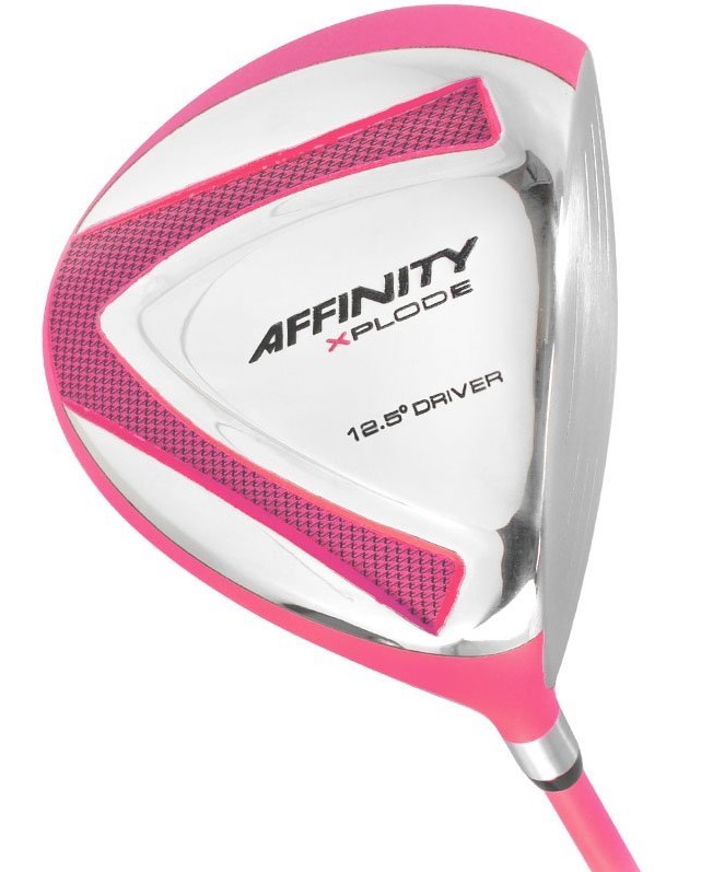Womens Affinity Pink Xplode Neon Golf Drivers