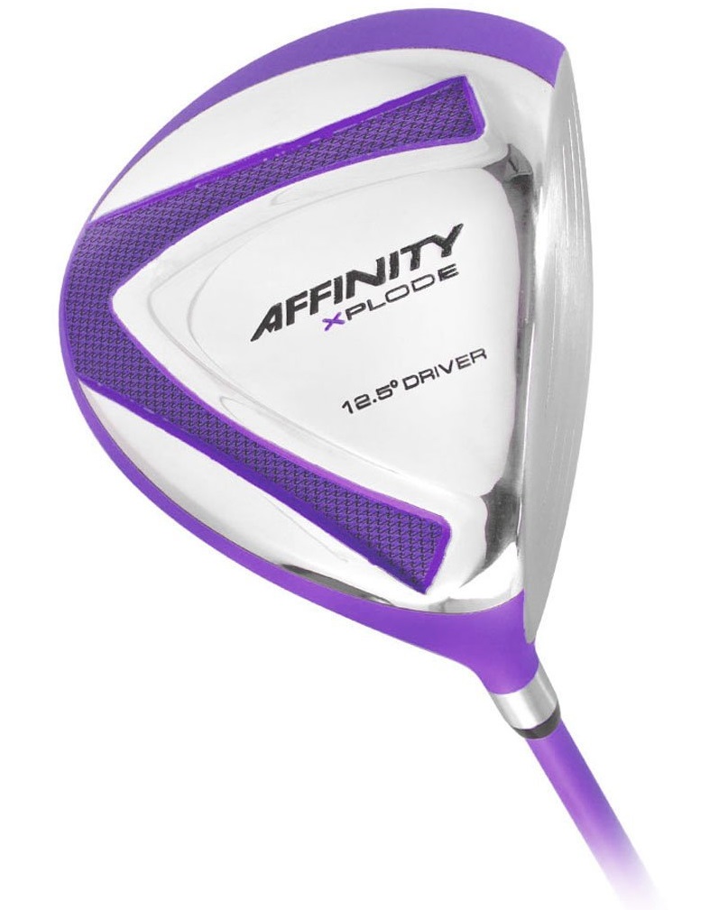 Womens Affinity Purple Xplode Golf Drivers