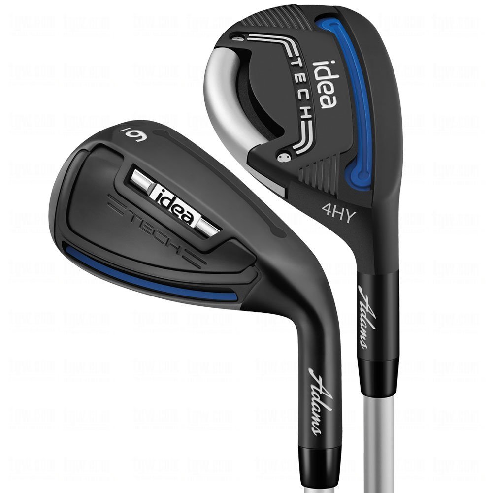 Mens Adams New Idea Tech Hybrid Golf Iron Sets