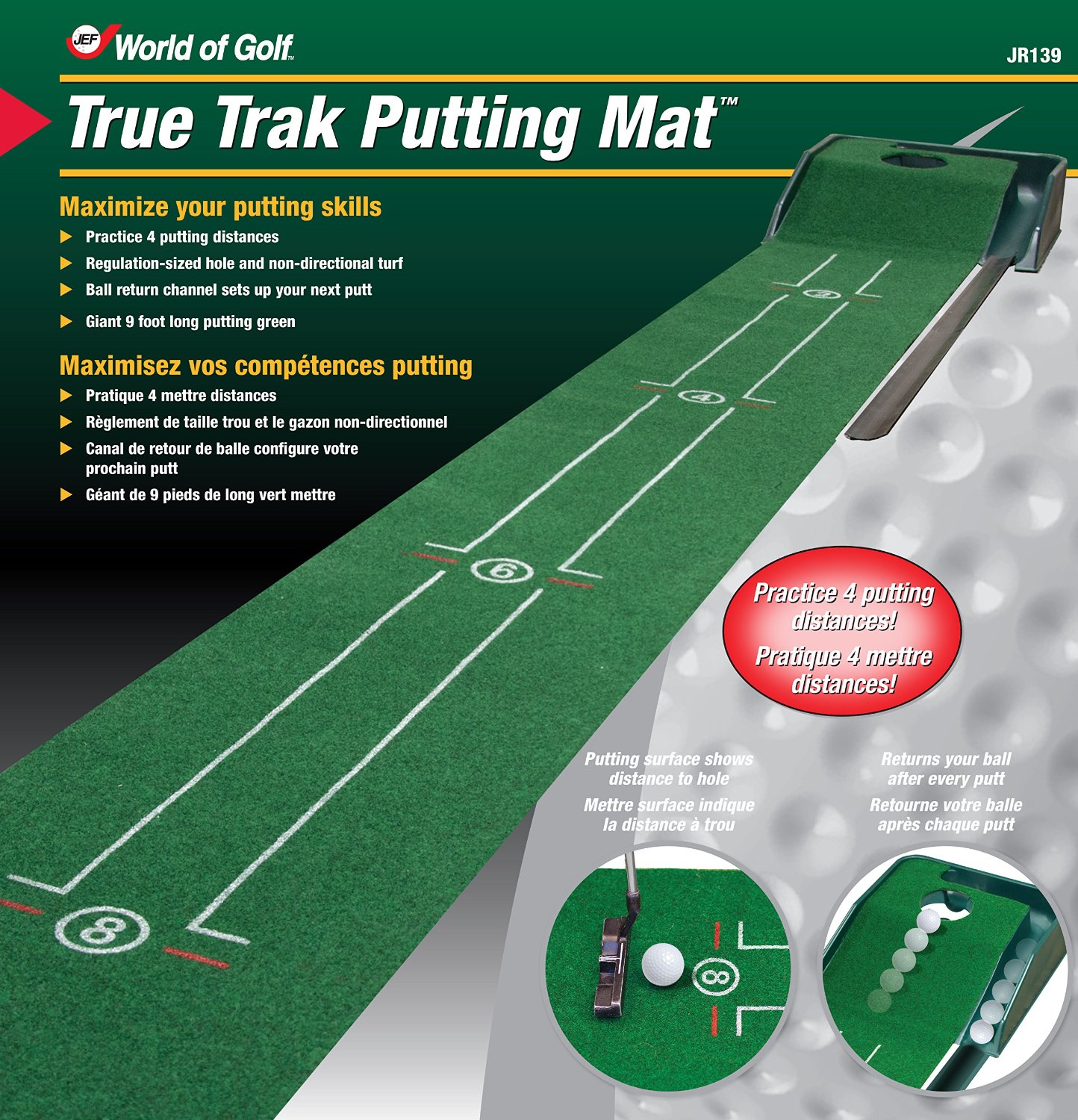 Club Champ Tru-Trak Golf Putting Mat Systems