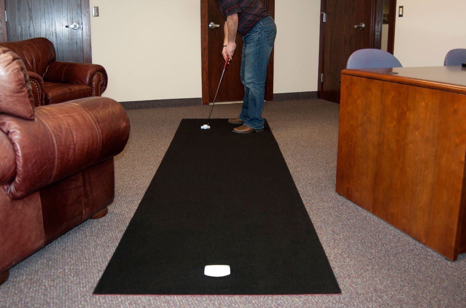 Odyssey Golf Deluxe 11ft x 3ft Practice Putting Greens
