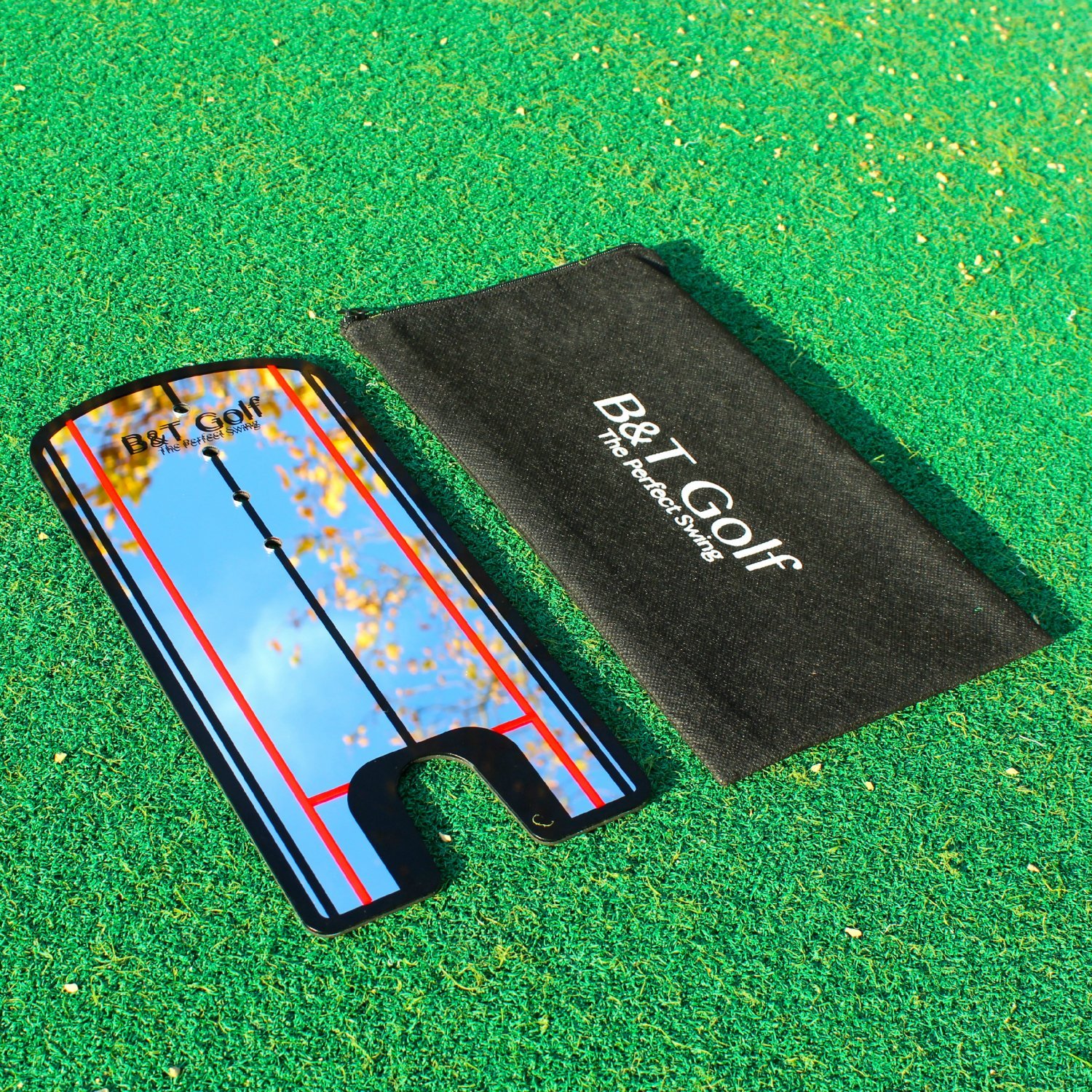 B&T Golf Putting Alignment Mirror Practice Training Aids