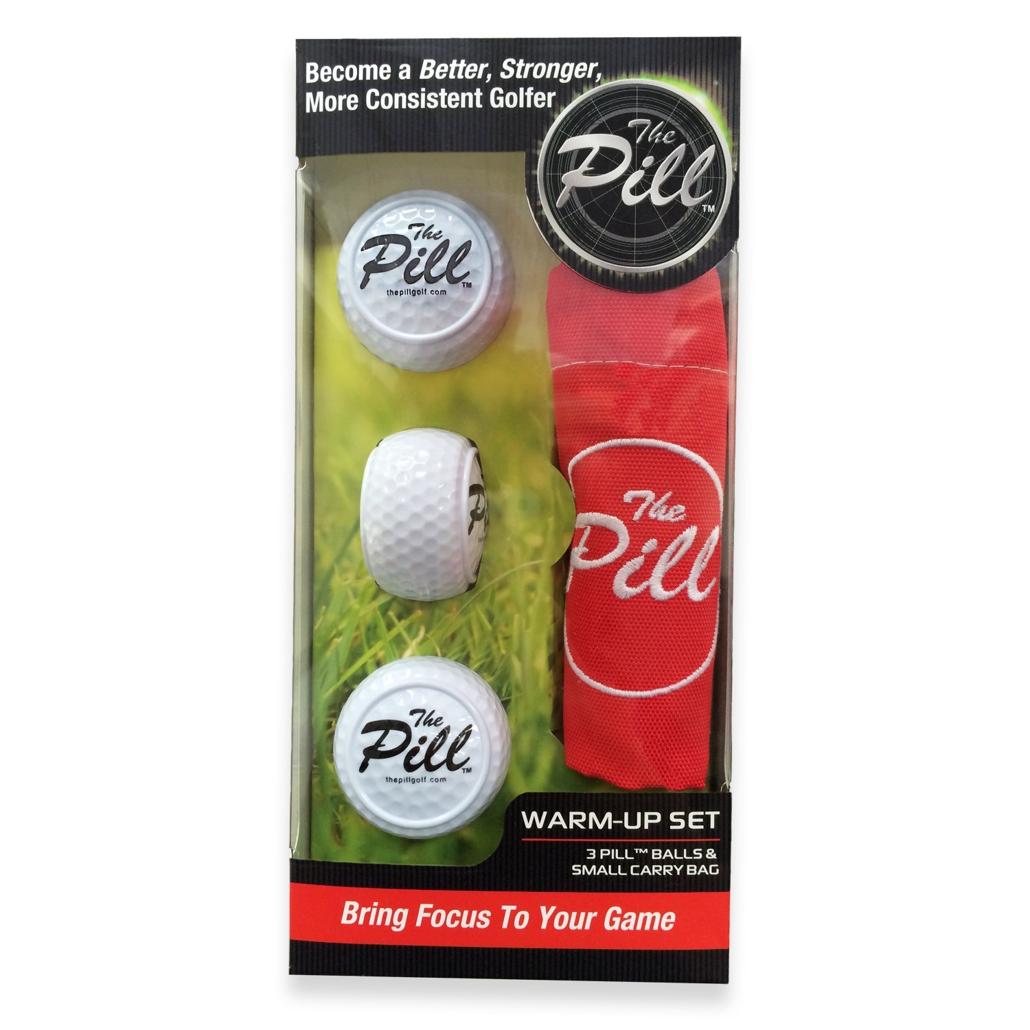 The Pill Golf 3-Pill Warm Up Packs