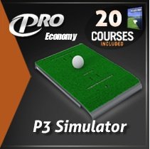 P3Proswing Deluxe Golf SImulators with 20 Courses