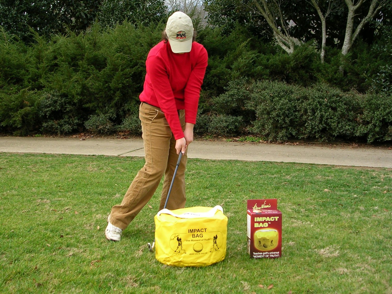 Dr. Gary Wiren Impact Bag Golf Impact Training Aids