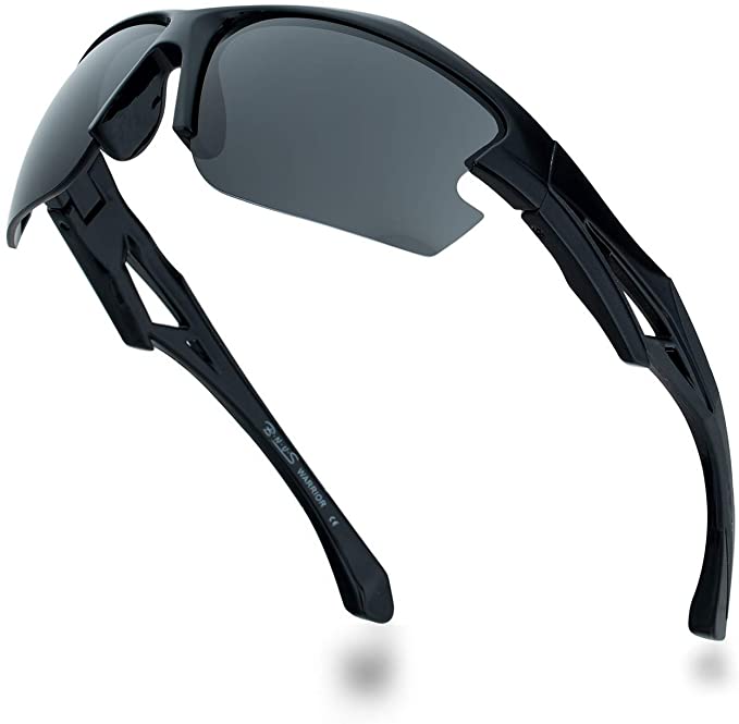 Bnus Mens Warrior Sports Polarized Golf Sunglasses