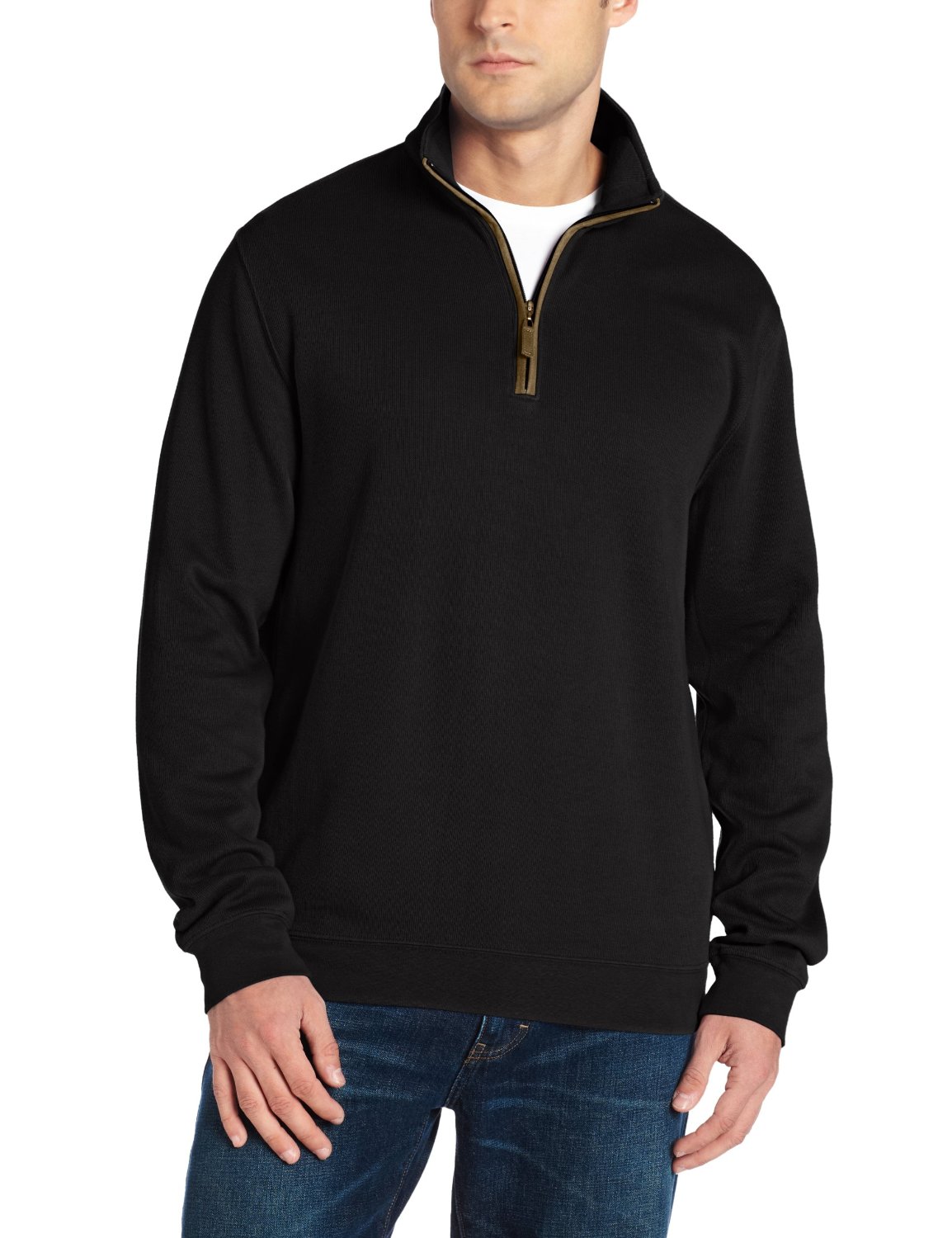 Greg Norman Mens Collection Contemporary Mock Pullovers