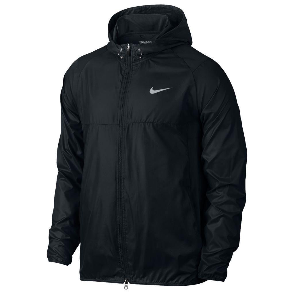 Nike Mens Golf Range Packable Hooded Golf Rain Jackets