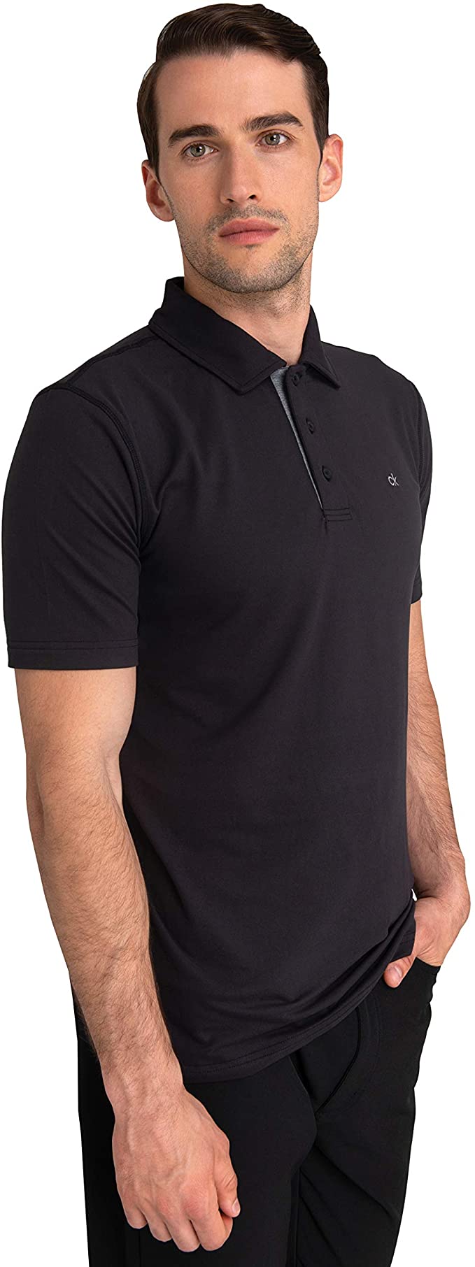 Calvin Klein Mens Newport Golf Polo Shirts