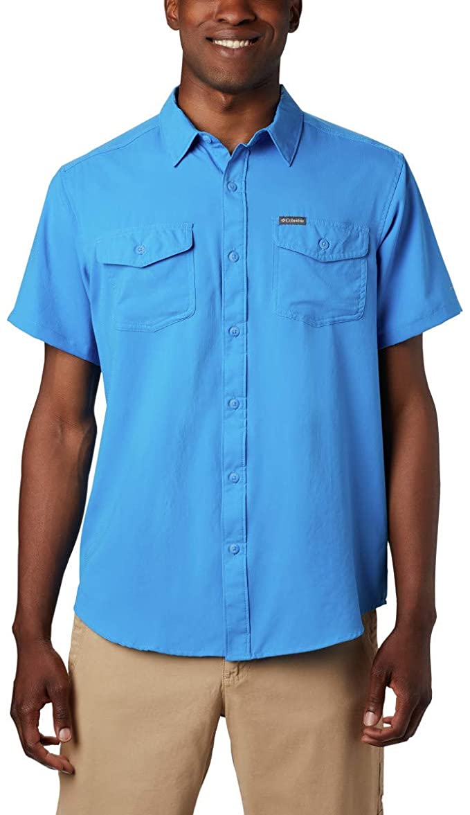 Columbia Mens Utilizer II Solid Golf Polo Shirts