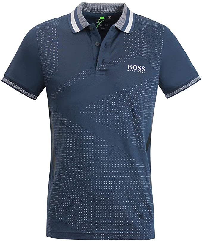 Hugo Boss Mens Slim-Fit Golf Polo Shirts