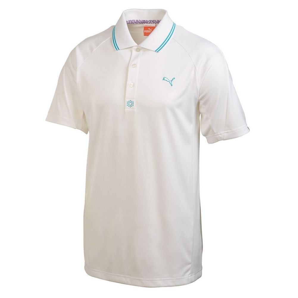 Puma Mens NA CB Jacquard Golf Polo Shirts