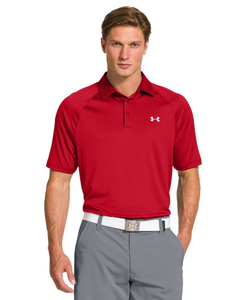 Under Armour Mens Coldblack Player Golf Polo Shirts